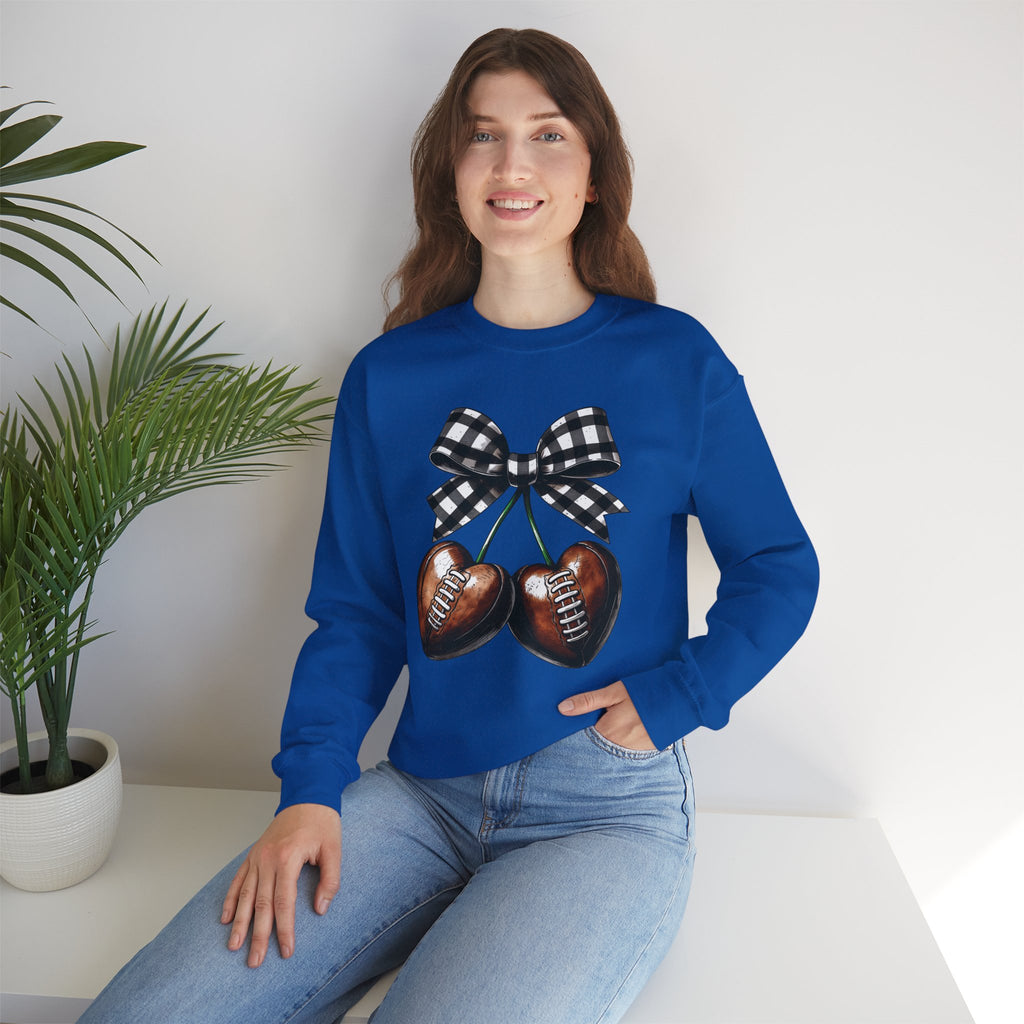 Football Cherries Crewneck Sweatshirt
