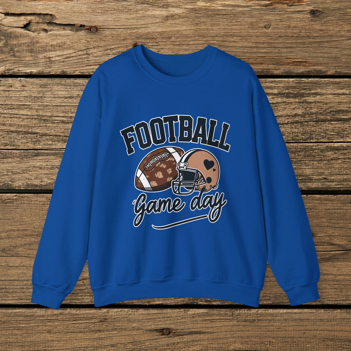 Game Day Football Crewneck Sweatshirt