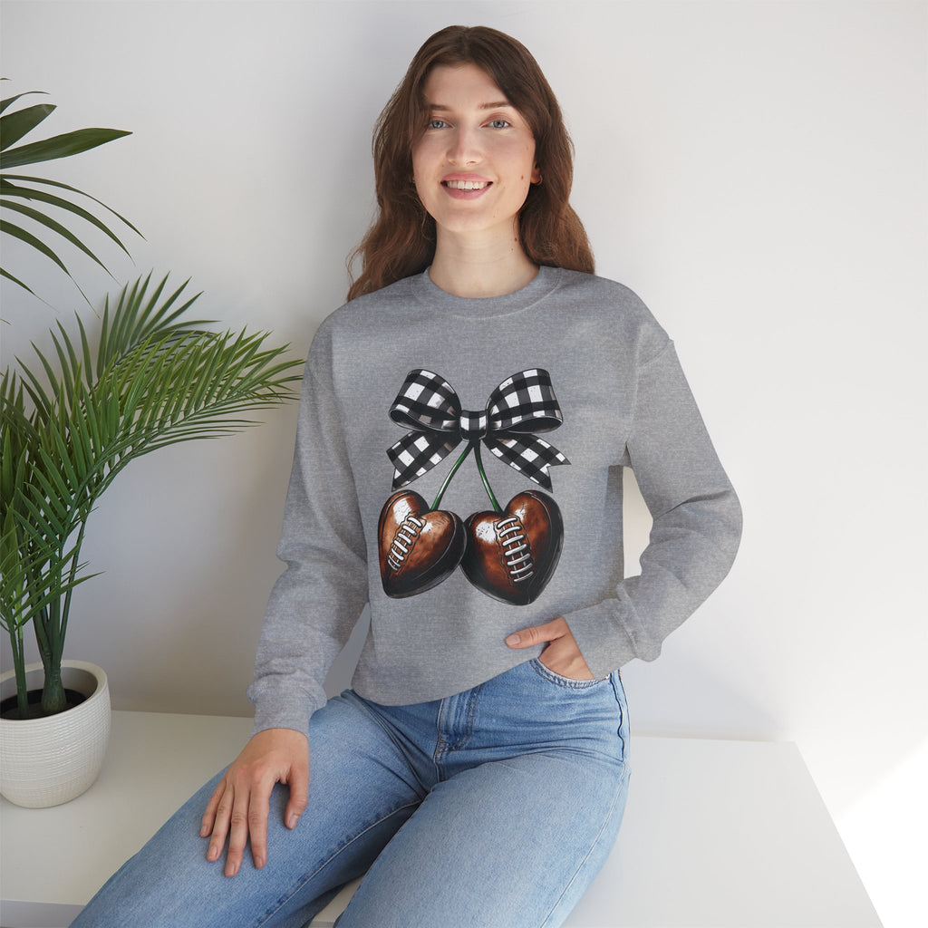 Football Cherries Crewneck Sweatshirt