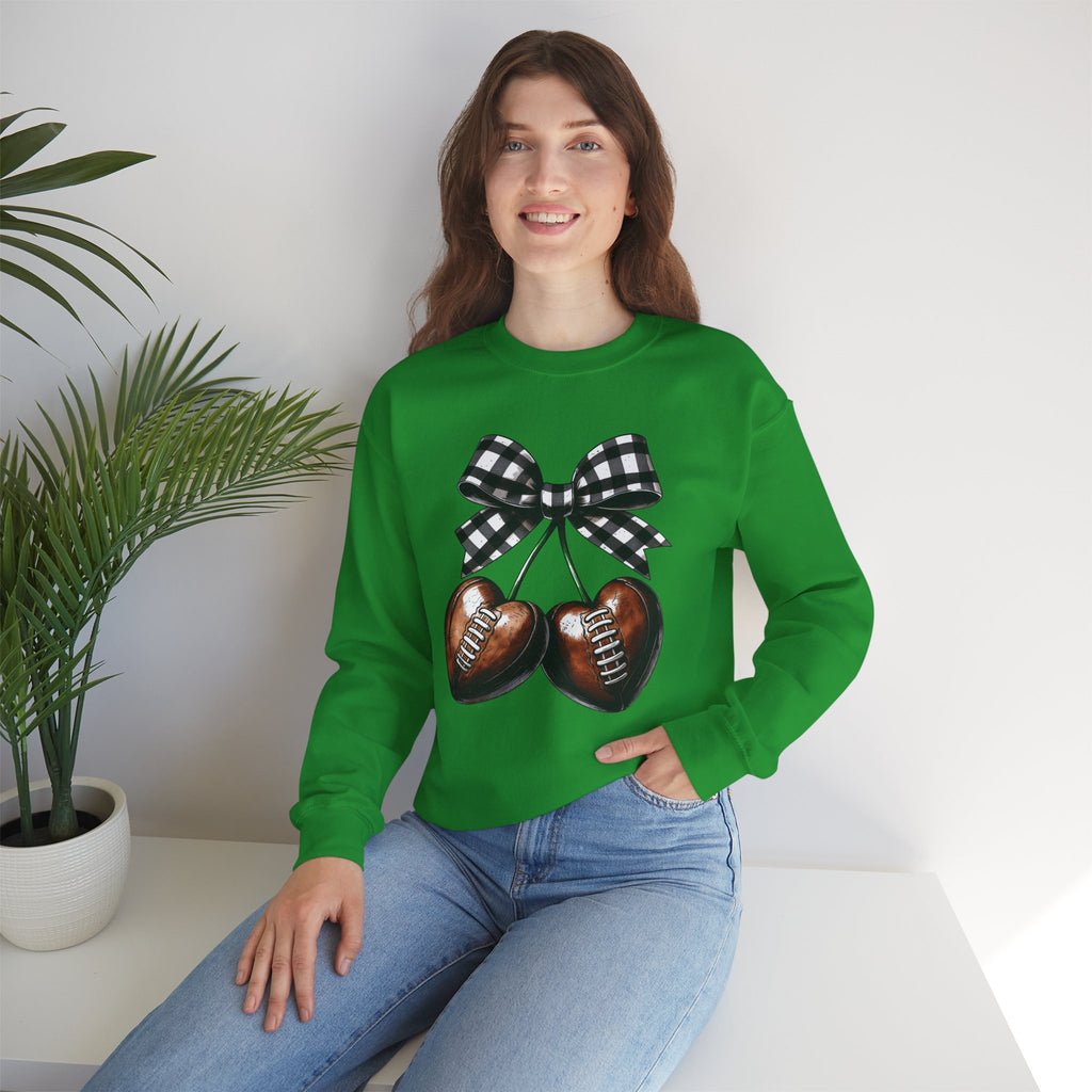 Football Cherries Crewneck Sweatshirt