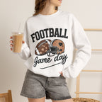 Game Day Football Crewneck Sweatshirt