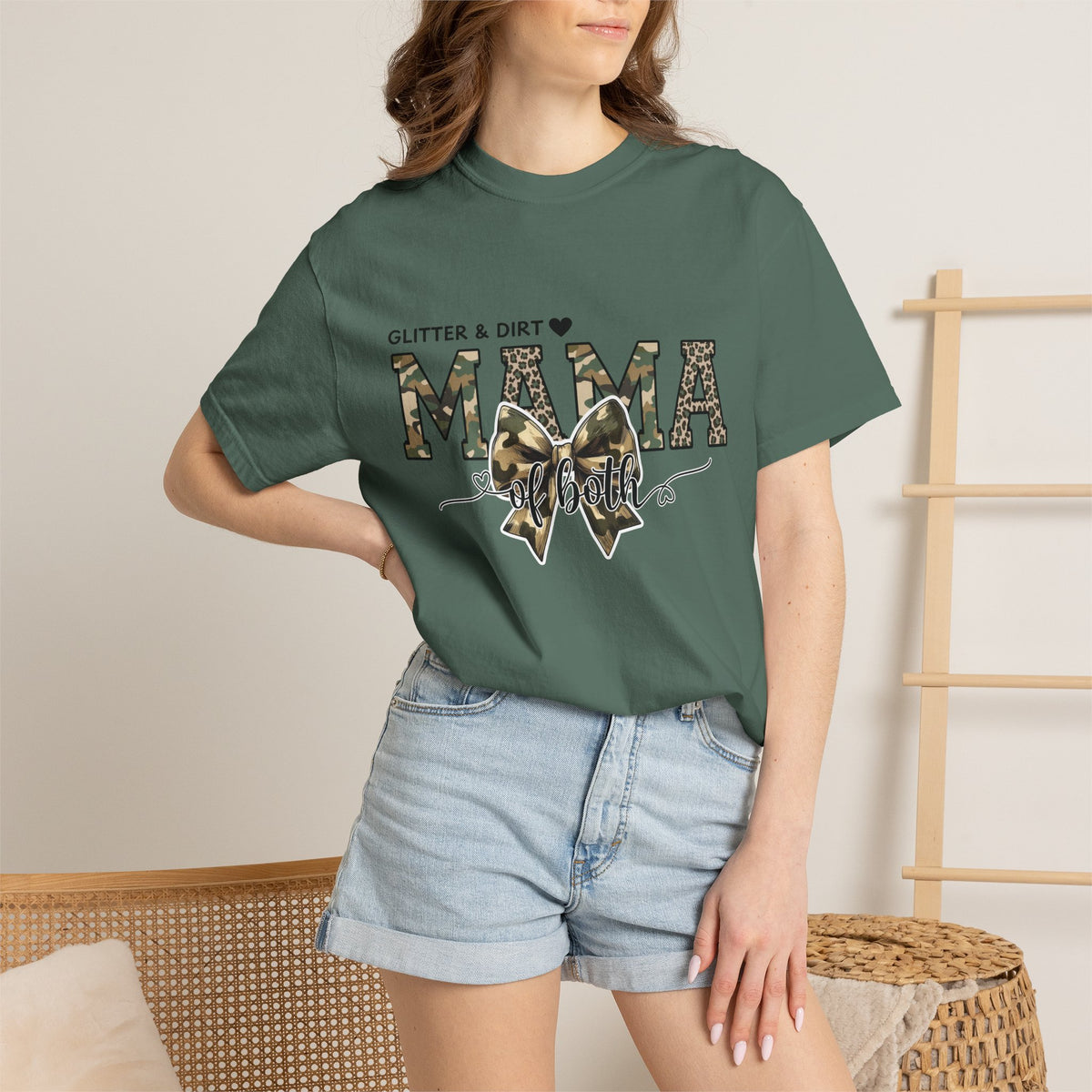 Glitter and Dirt Mama Tee