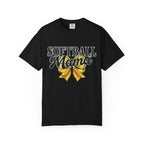 Softball Mama T-Shirt — Vintage Softball Ribbon Design for Moms