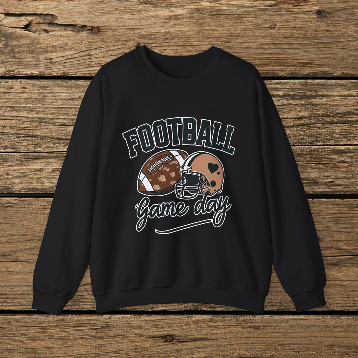 Game Day Football Crewneck Sweatshirt