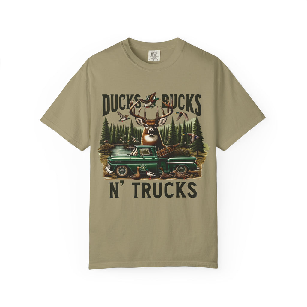 Ducks, Bucks N' Trucks Graphic T-Shirt — Vintage Hunting Outdoors Tee