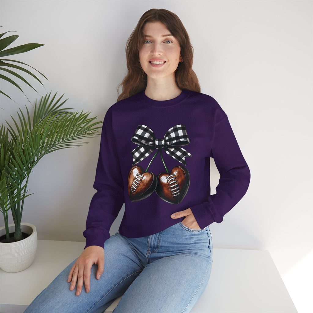 Football Cherries Crewneck Sweatshirt