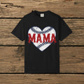 Mama Baseball Heart T-Shirt