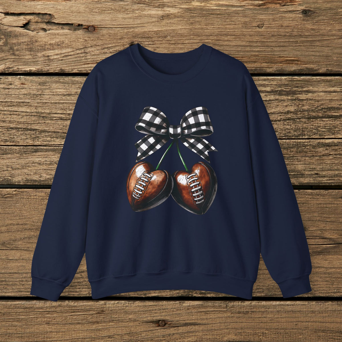 Football Cherries Crewneck Sweatshirt