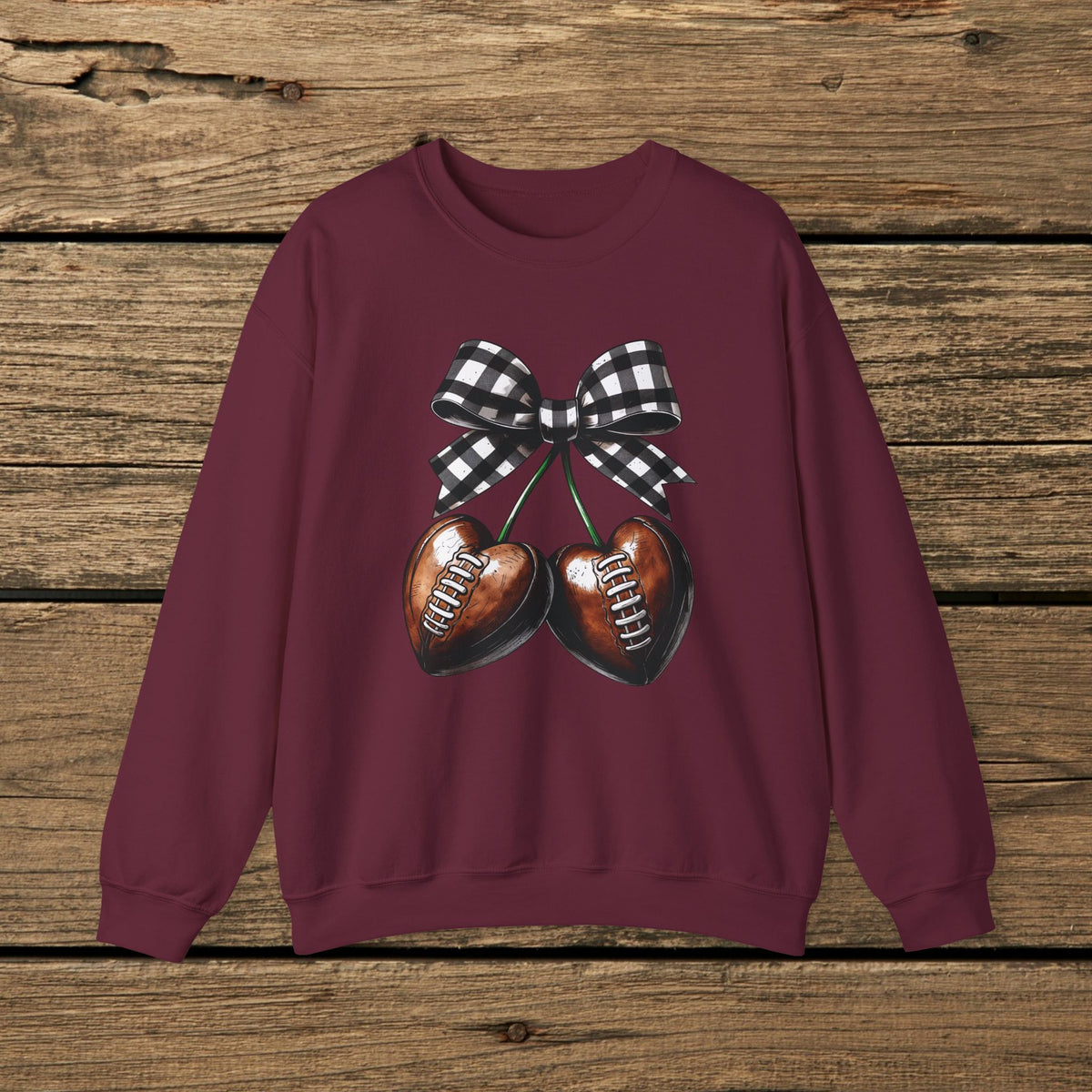 Football Cherries Crewneck Sweatshirt