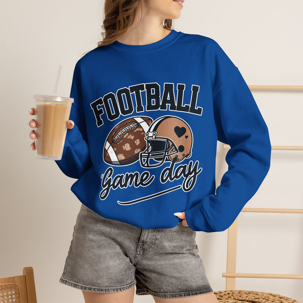 Game Day Football Crewneck Sweatshirt