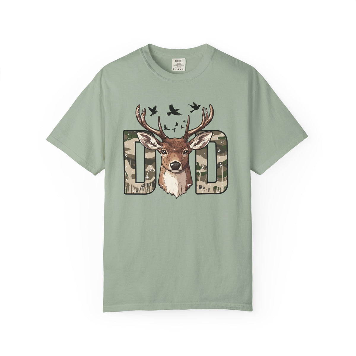 Camo Deer Dad Tee
