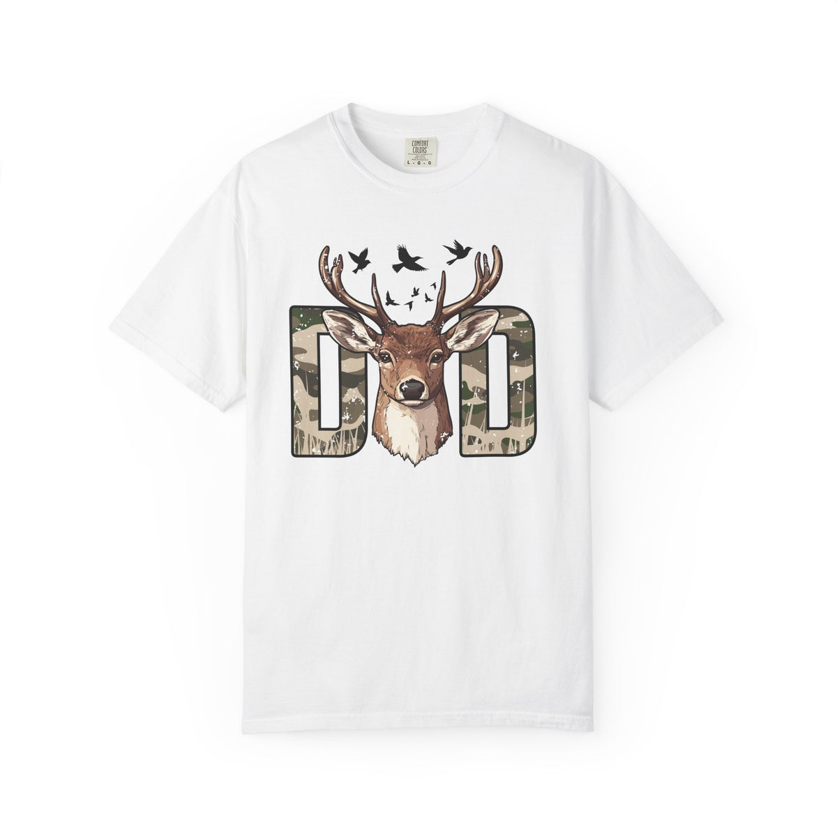 Camo Deer Dad Tee