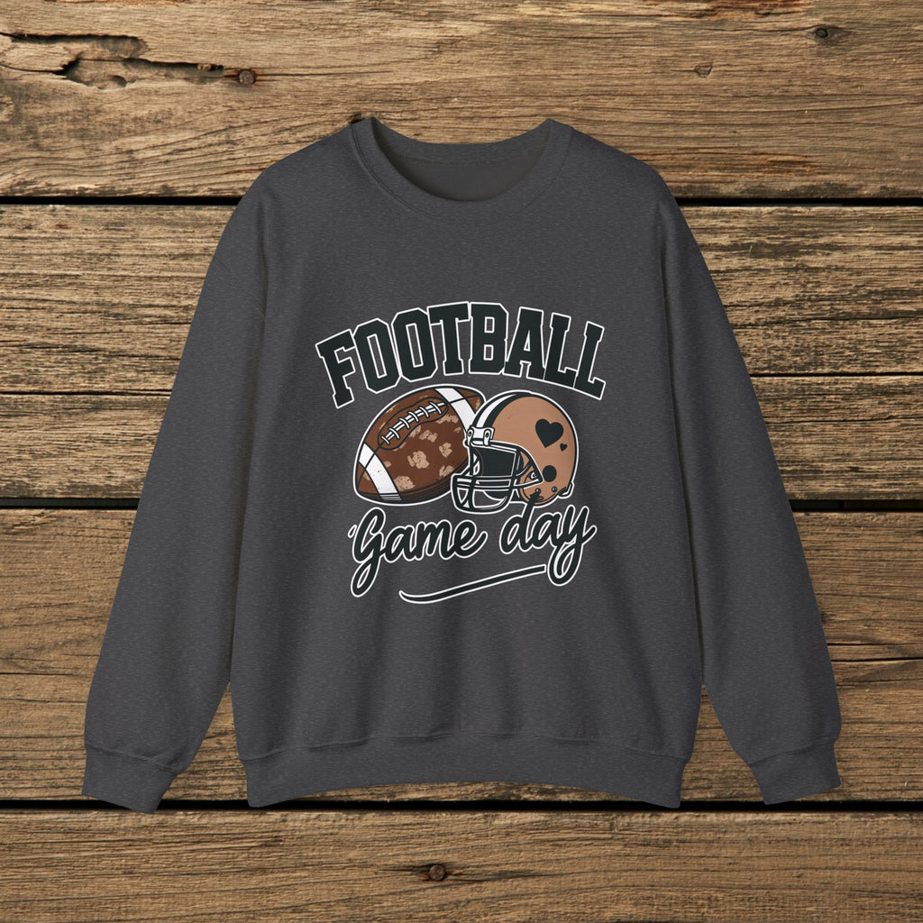 Game Day Football Crewneck Sweatshirt