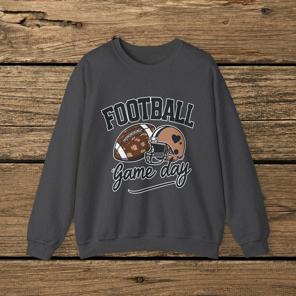 Game Day Football Crewneck Sweatshirt