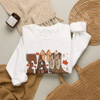 Cowgirl Boots Fall Crewneck Sweatshirt — Western Autumn Graphic