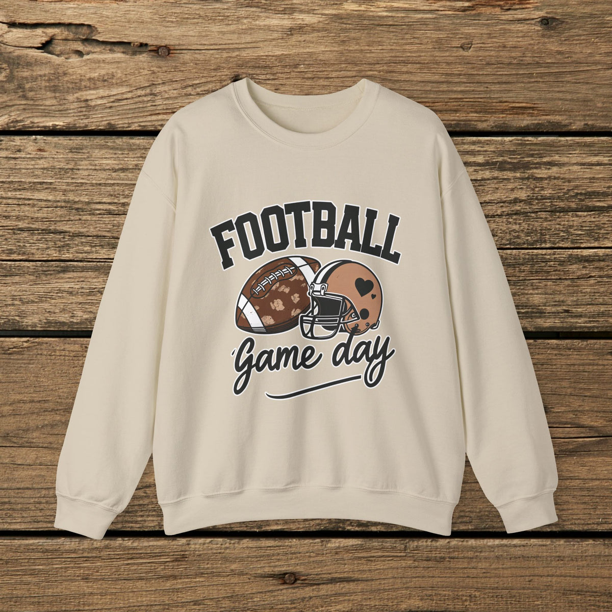 Game Day Football Crewneck Sweatshirt