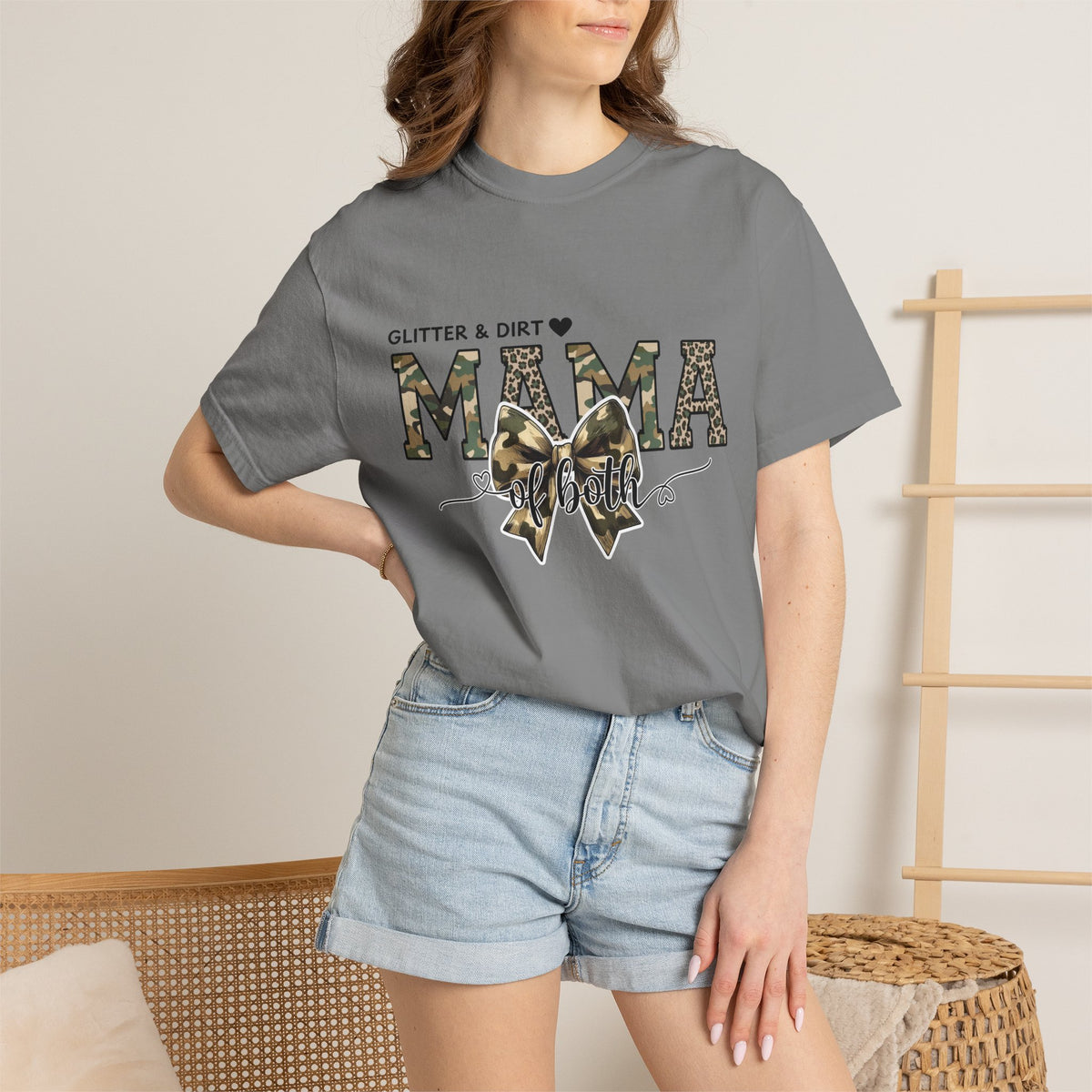 Glitter and Dirt Mama Tee