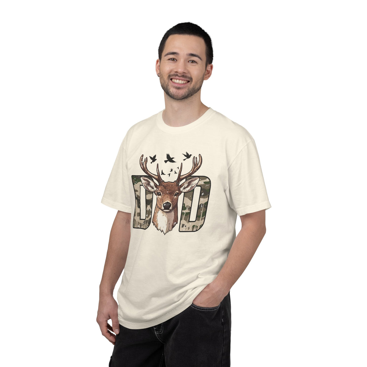 Camo Deer Dad Tee
