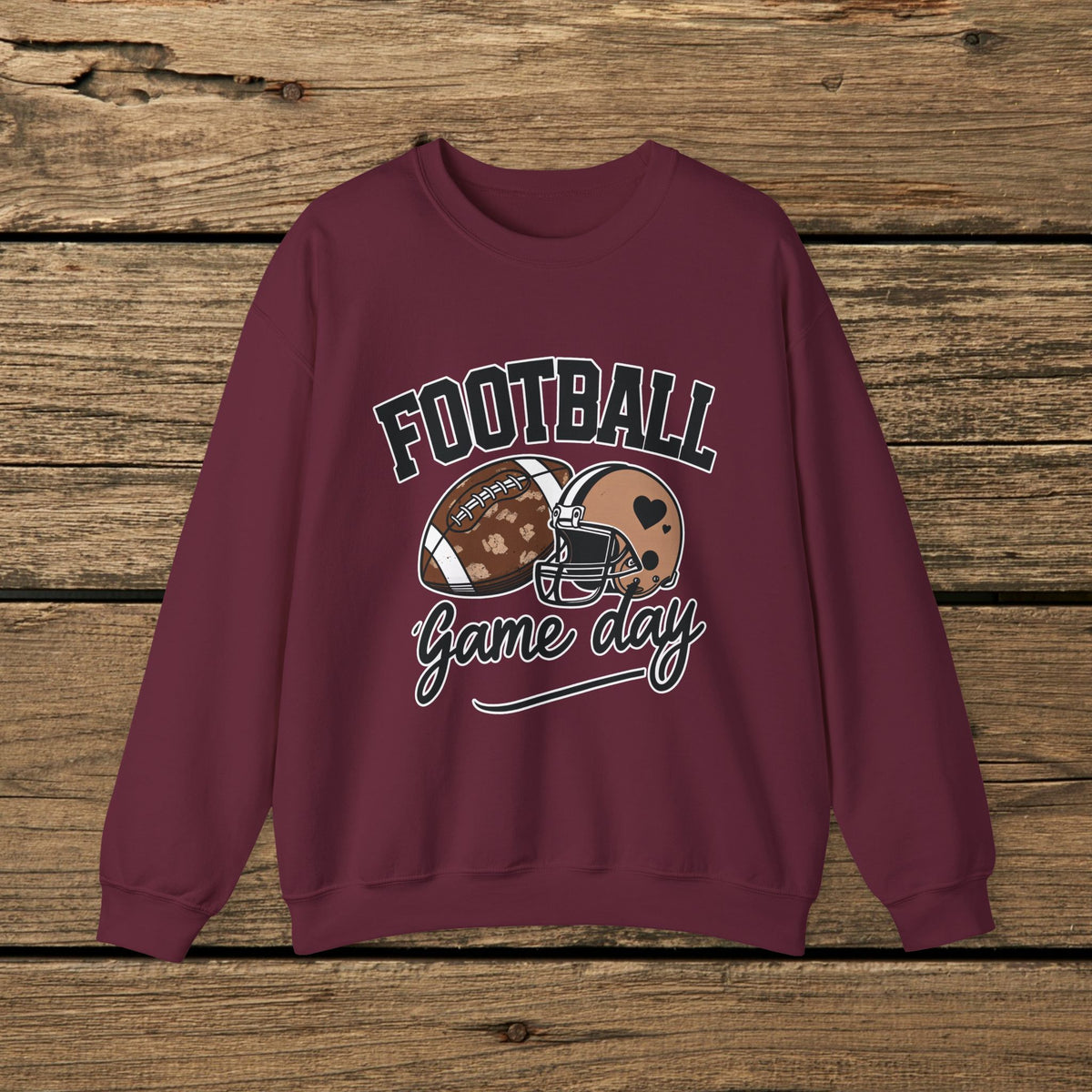 Game Day Football Crewneck Sweatshirt