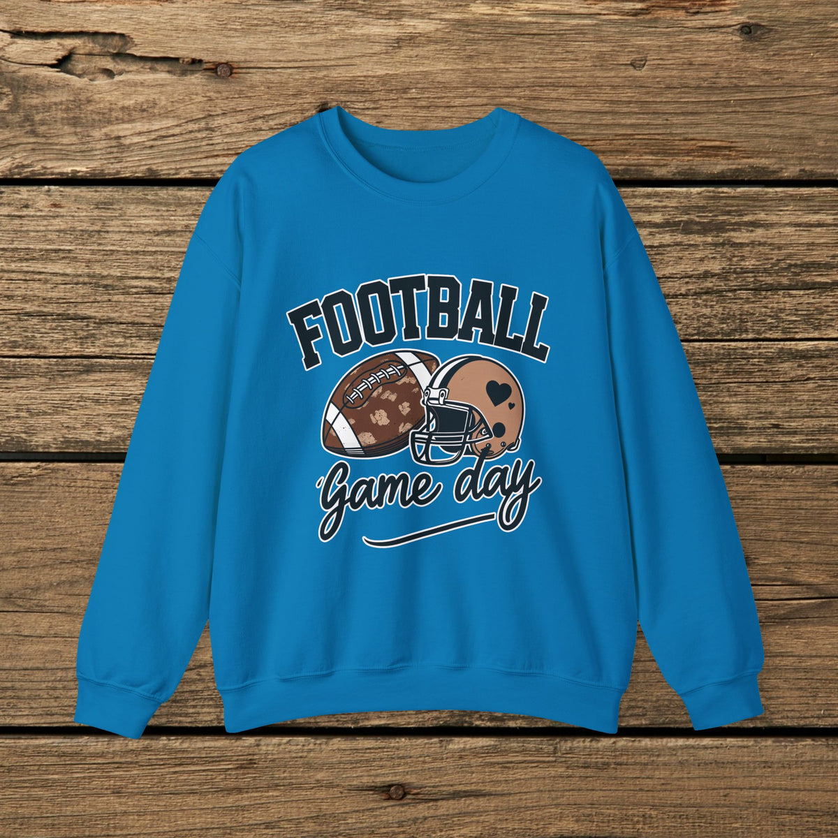 Game Day Football Crewneck Sweatshirt