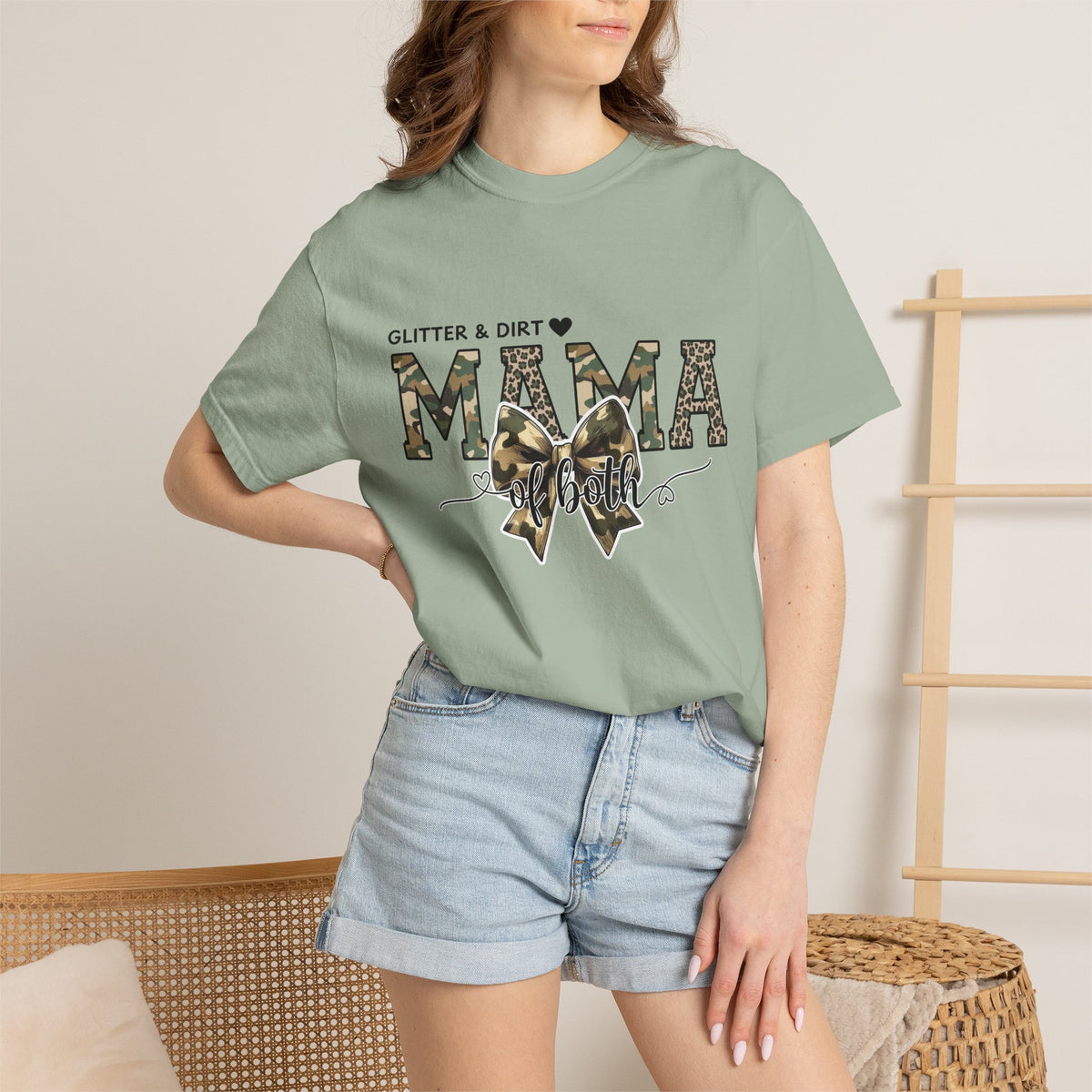 Glitter and Dirt Mama Tee