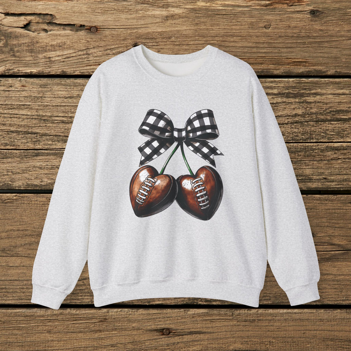 Football Cherries Crewneck Sweatshirt