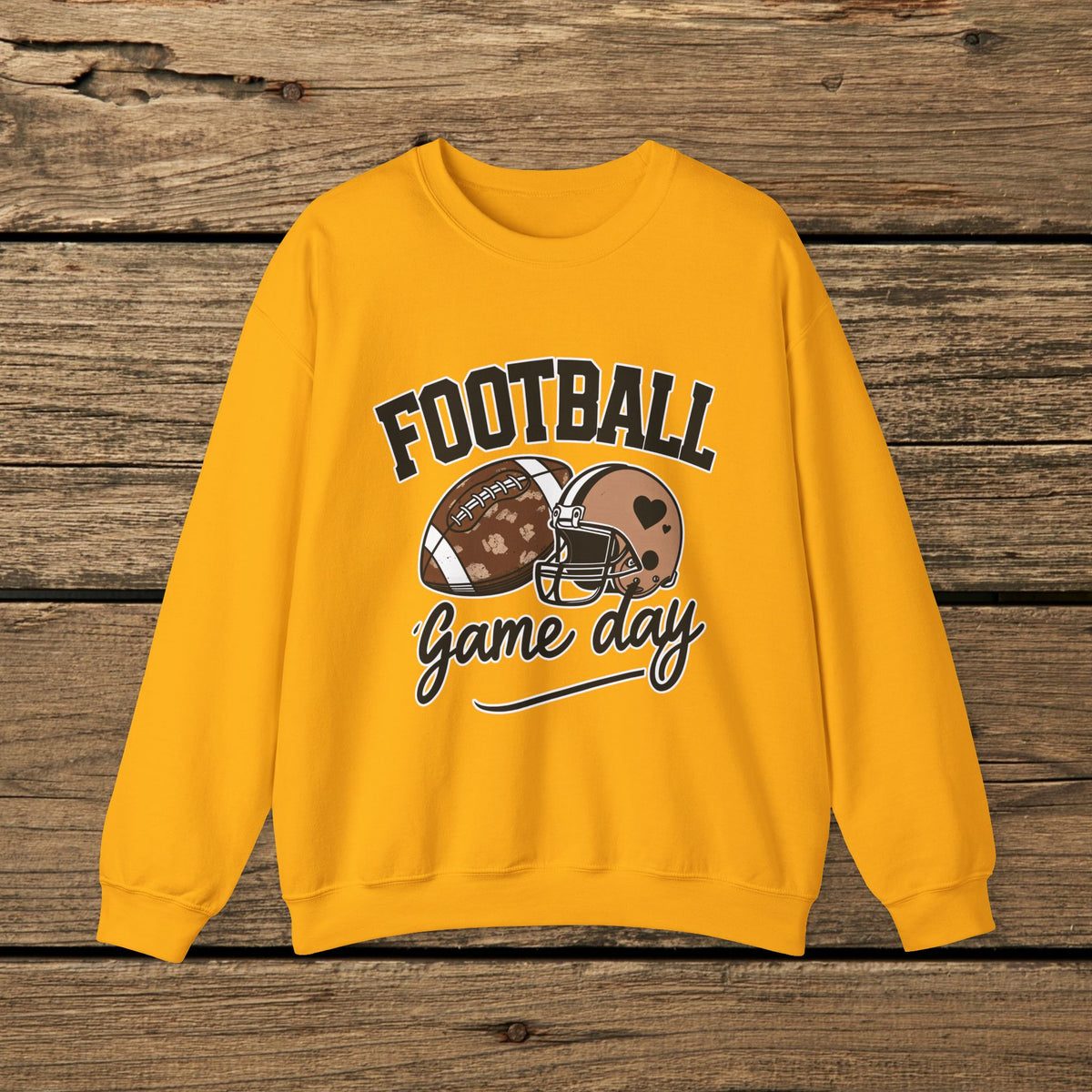 Game Day Football Crewneck Sweatshirt