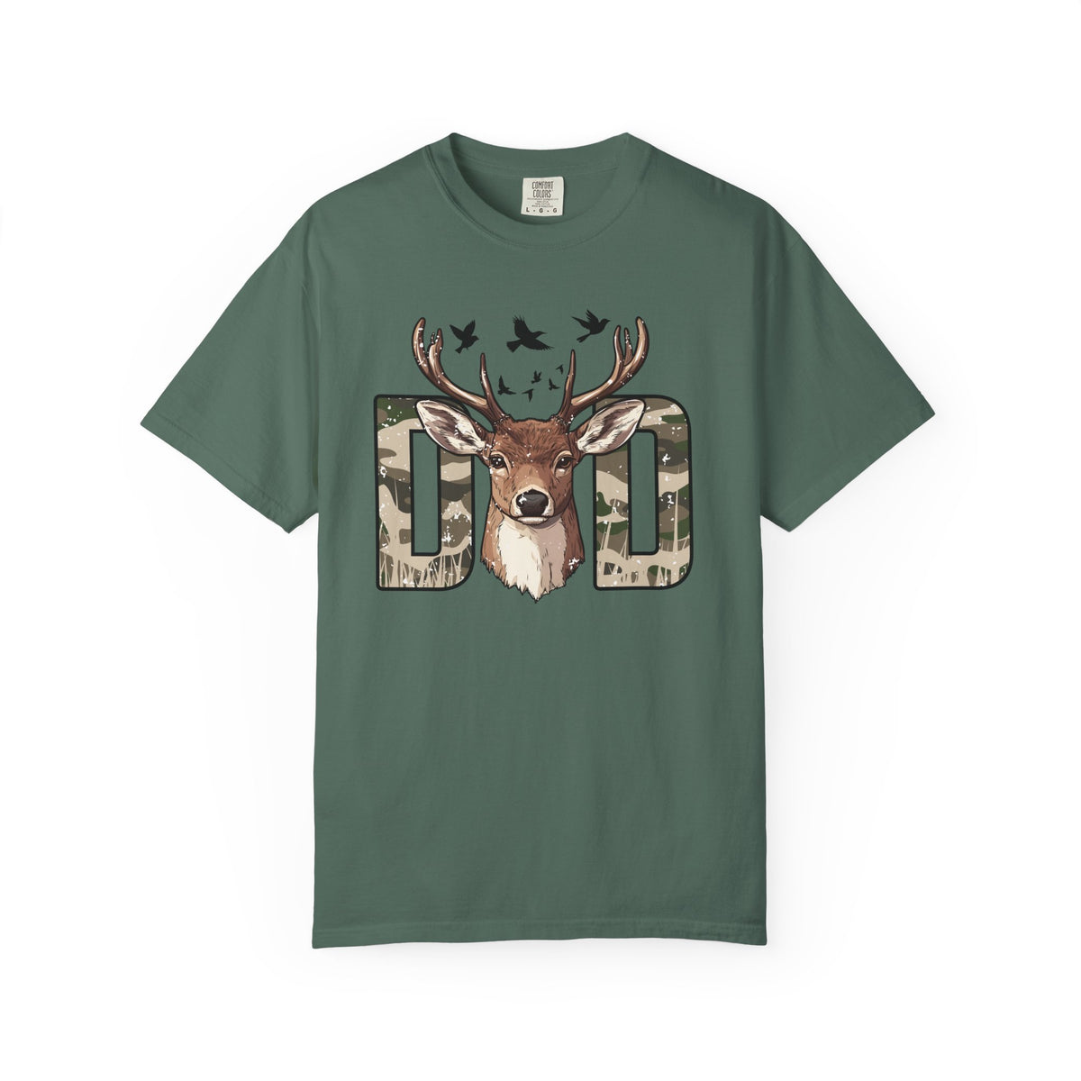 Camo Deer Dad Tee