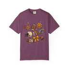 Football Cheerleader Graphic T-Shirt — "Go! Fight! Win!" Game Day Tee