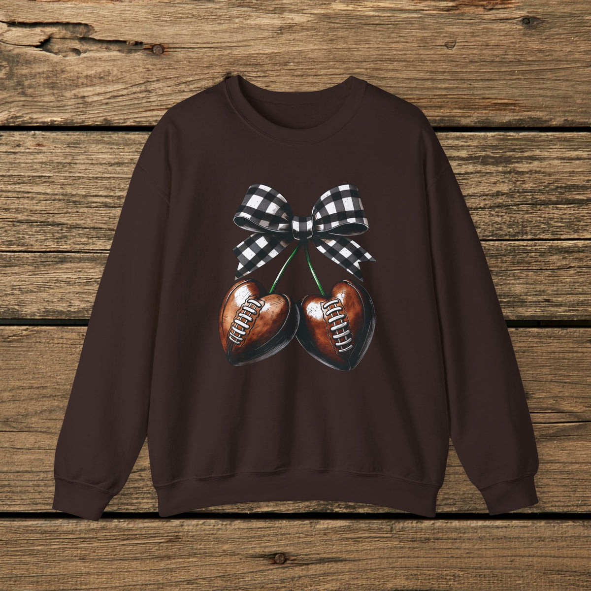 Football Cherries Crewneck Sweatshirt