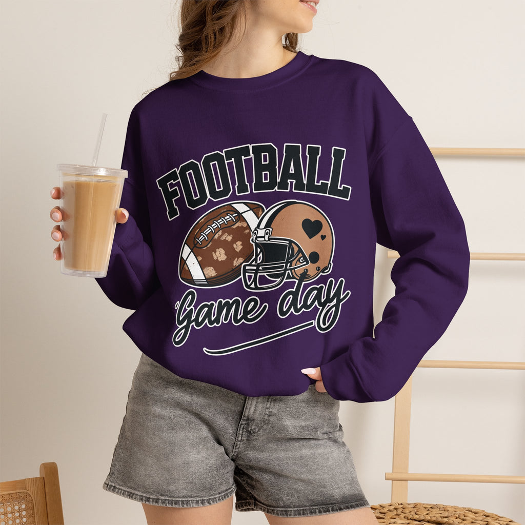 Game Day Football Crewneck Sweatshirt