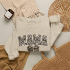 Mama Camo Bow Crewneck Sweatshirt