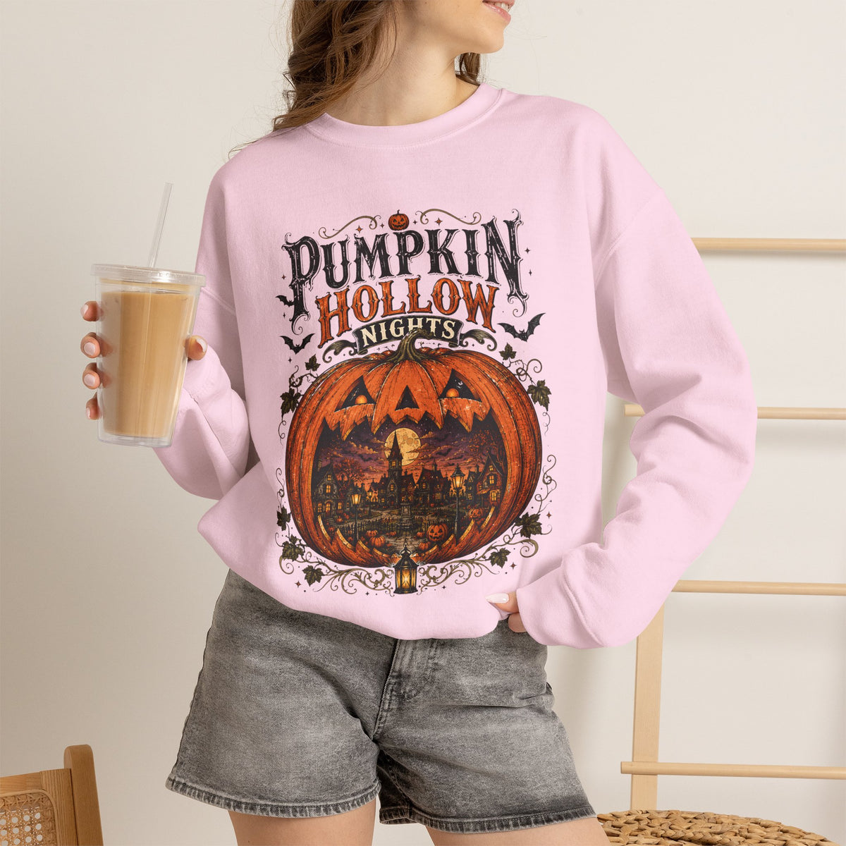 Pumpkin Hollow Nights Crewneck Sweatshirt