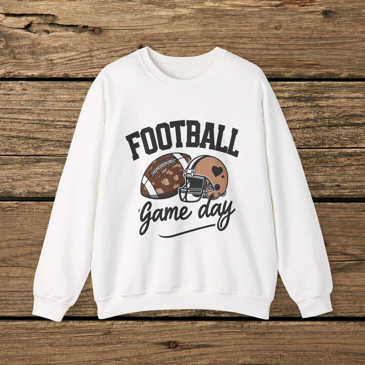 Game Day Football Crewneck Sweatshirt