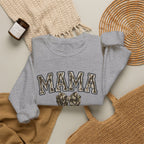 Mama Camo Bow Crewneck Sweatshirt
