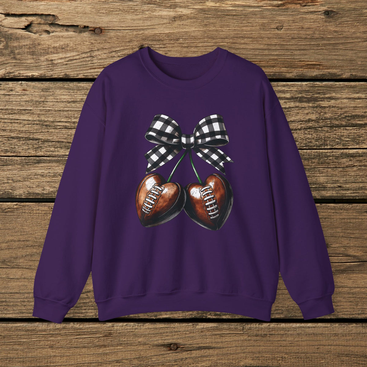 Football Cherries Crewneck Sweatshirt