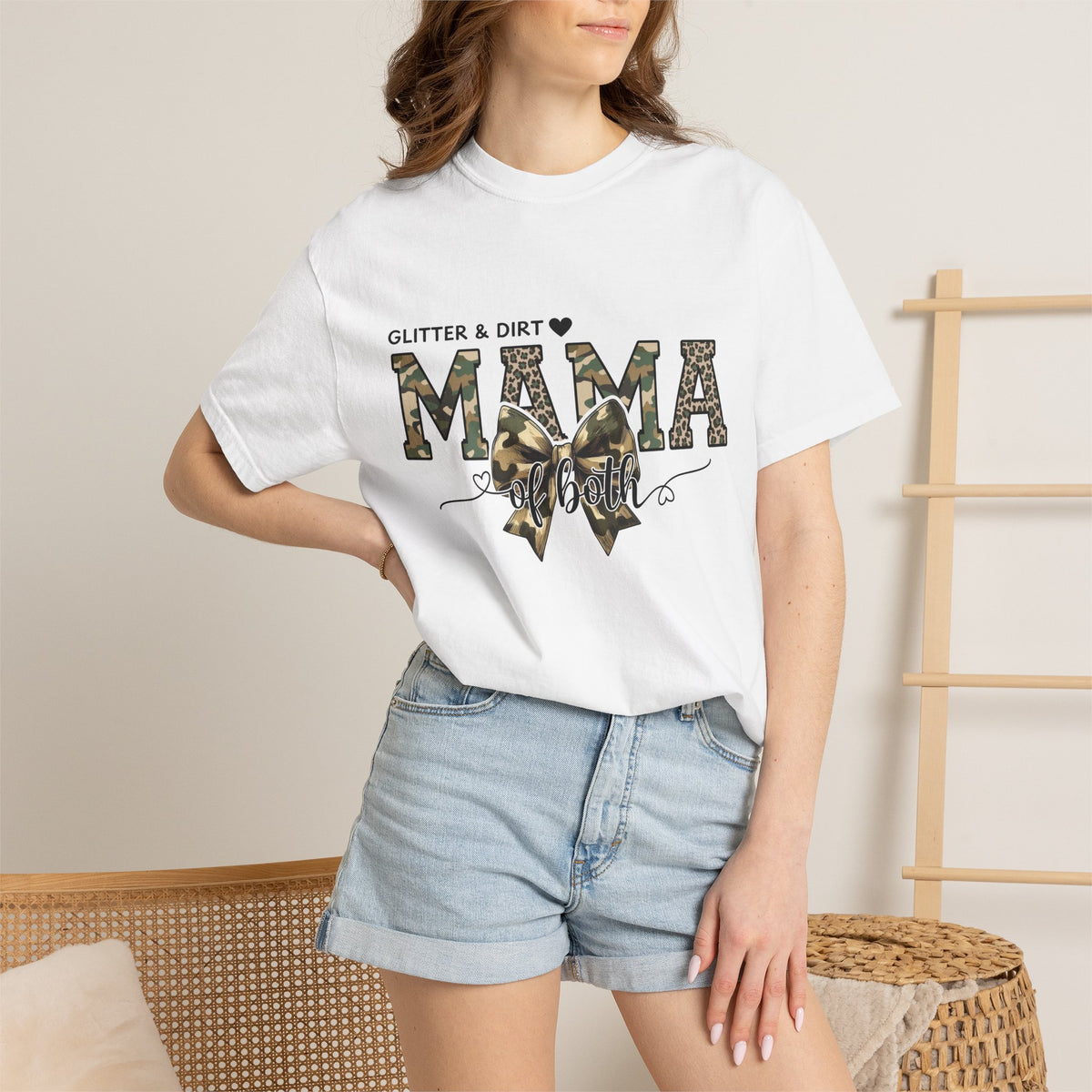 Glitter and Dirt Mama Tee