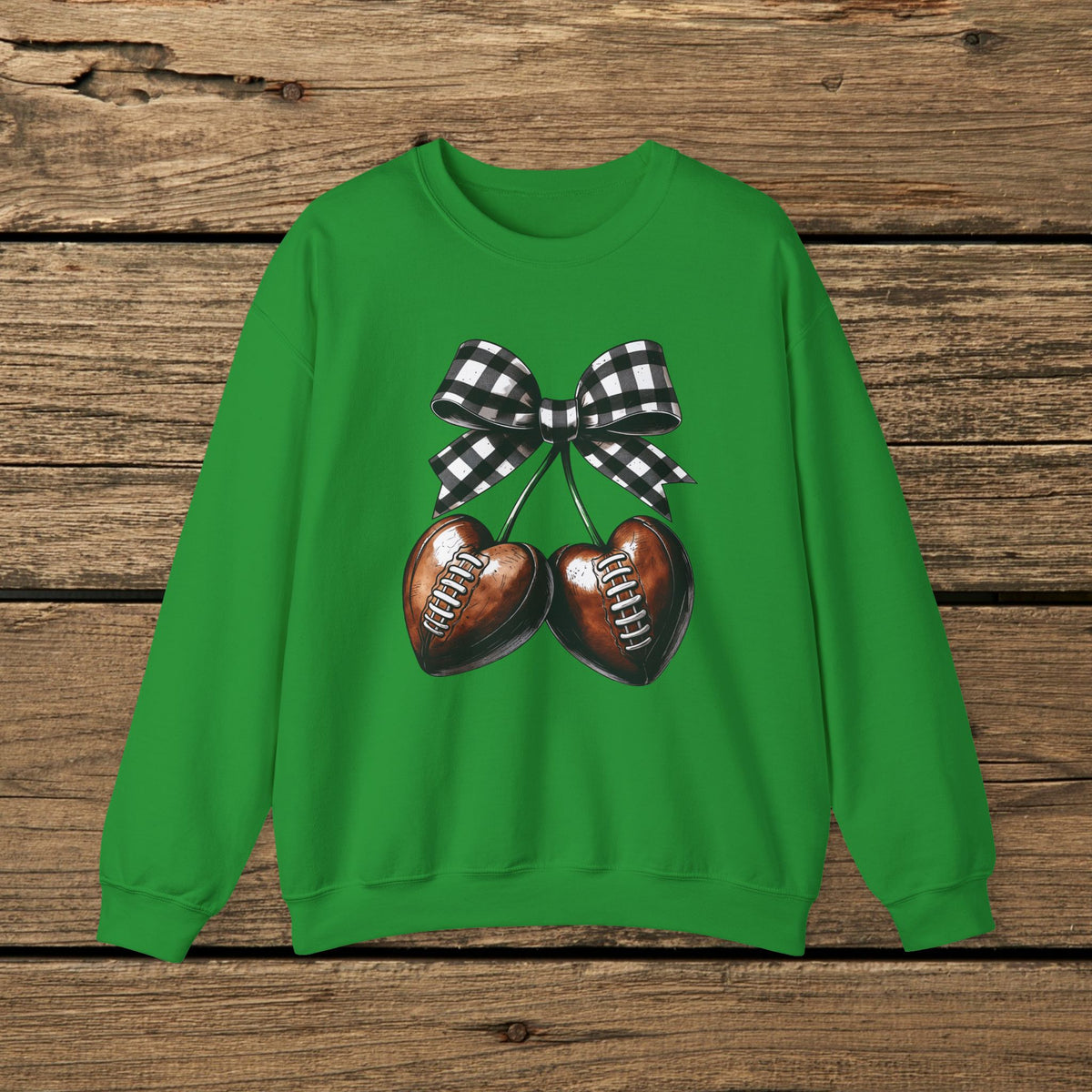 Football Cherries Crewneck Sweatshirt