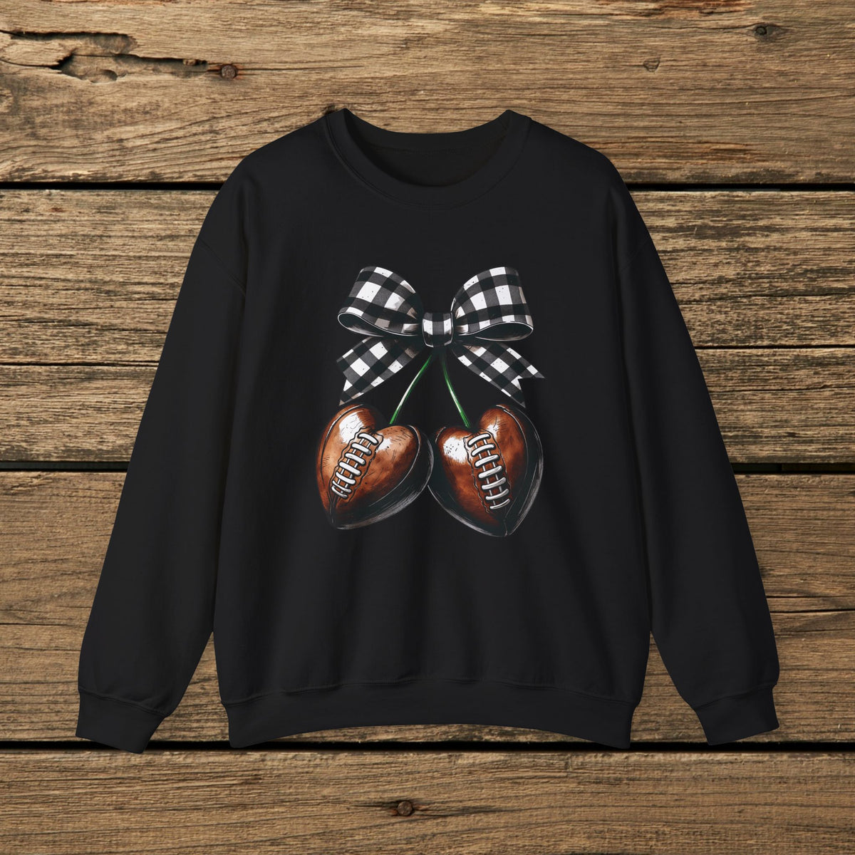 Football Cherries Crewneck Sweatshirt