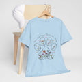 Floral Paw Print Tee — "Pause and Enjoy the Little Things" Cotton Shirt