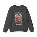 Sweatshirt — 'Raised on Dolly' Retro Country Music Crewneck