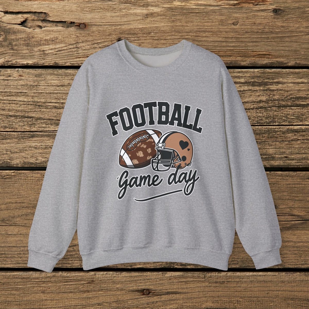 Game Day Football Crewneck Sweatshirt