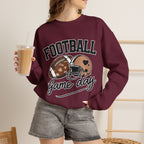 Game Day Football Crewneck Sweatshirt