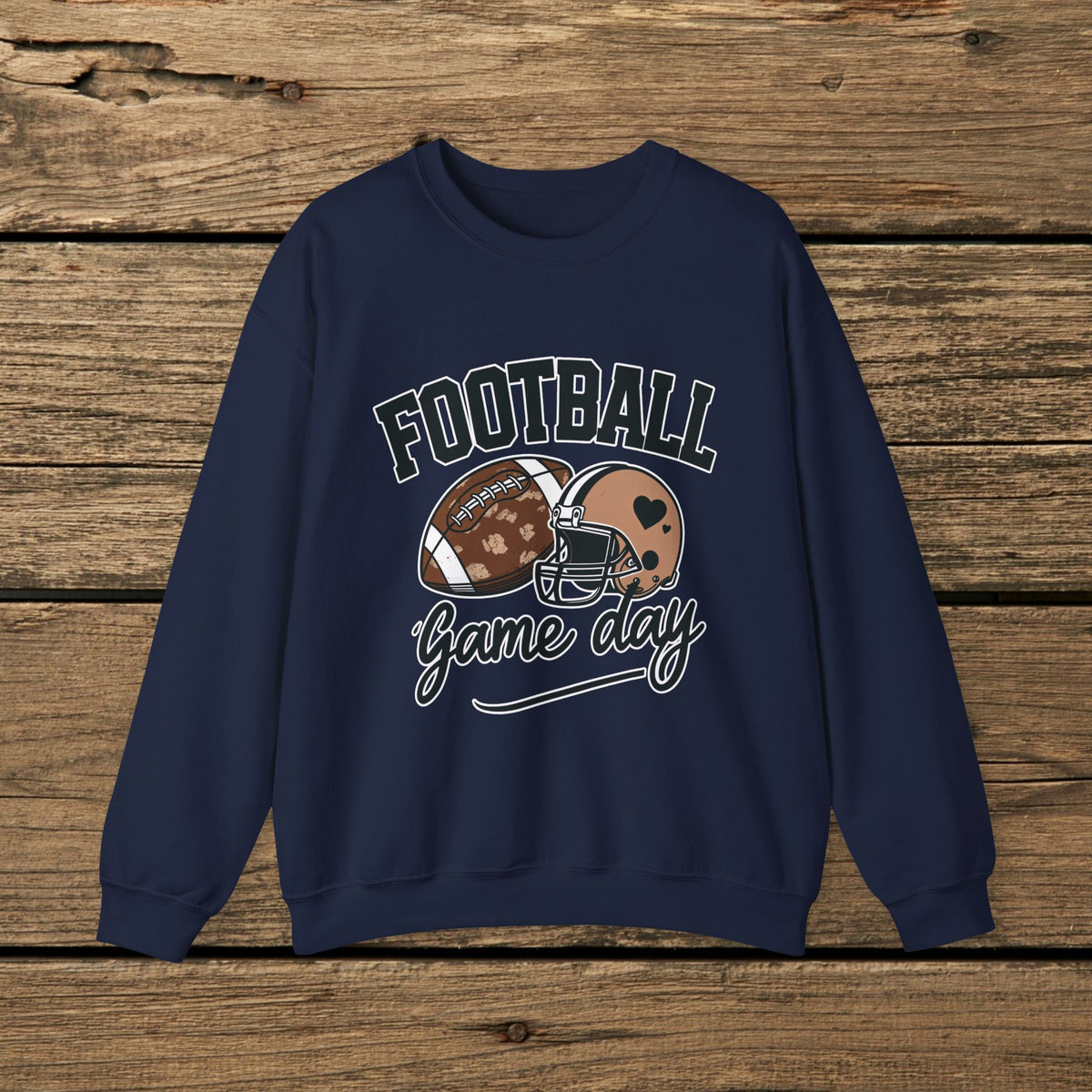 Game Day Football Crewneck Sweatshirt