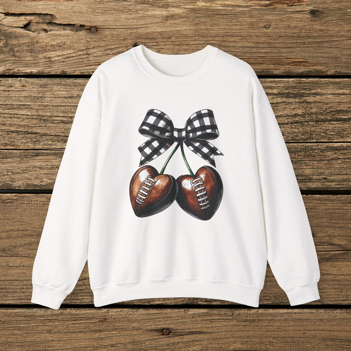 Football Cherries Crewneck Sweatshirt
