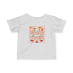 Infant Tee — "Little Pumpkin with a Whole Lotta Spice" Fall Baby Shirt