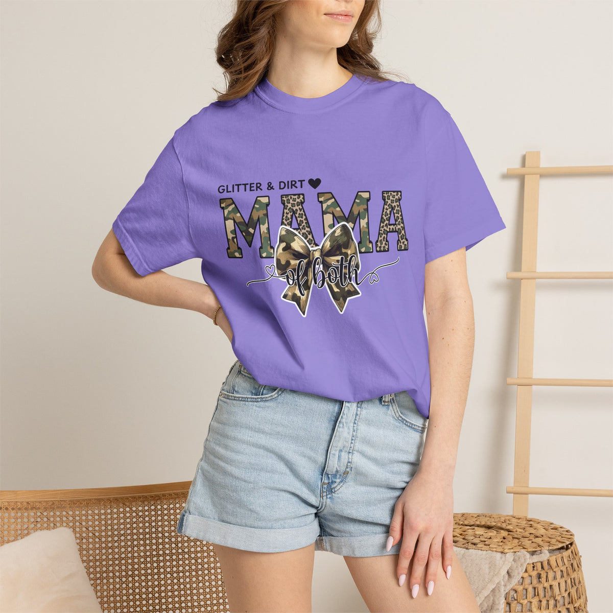 Glitter and Dirt Mama Tee
