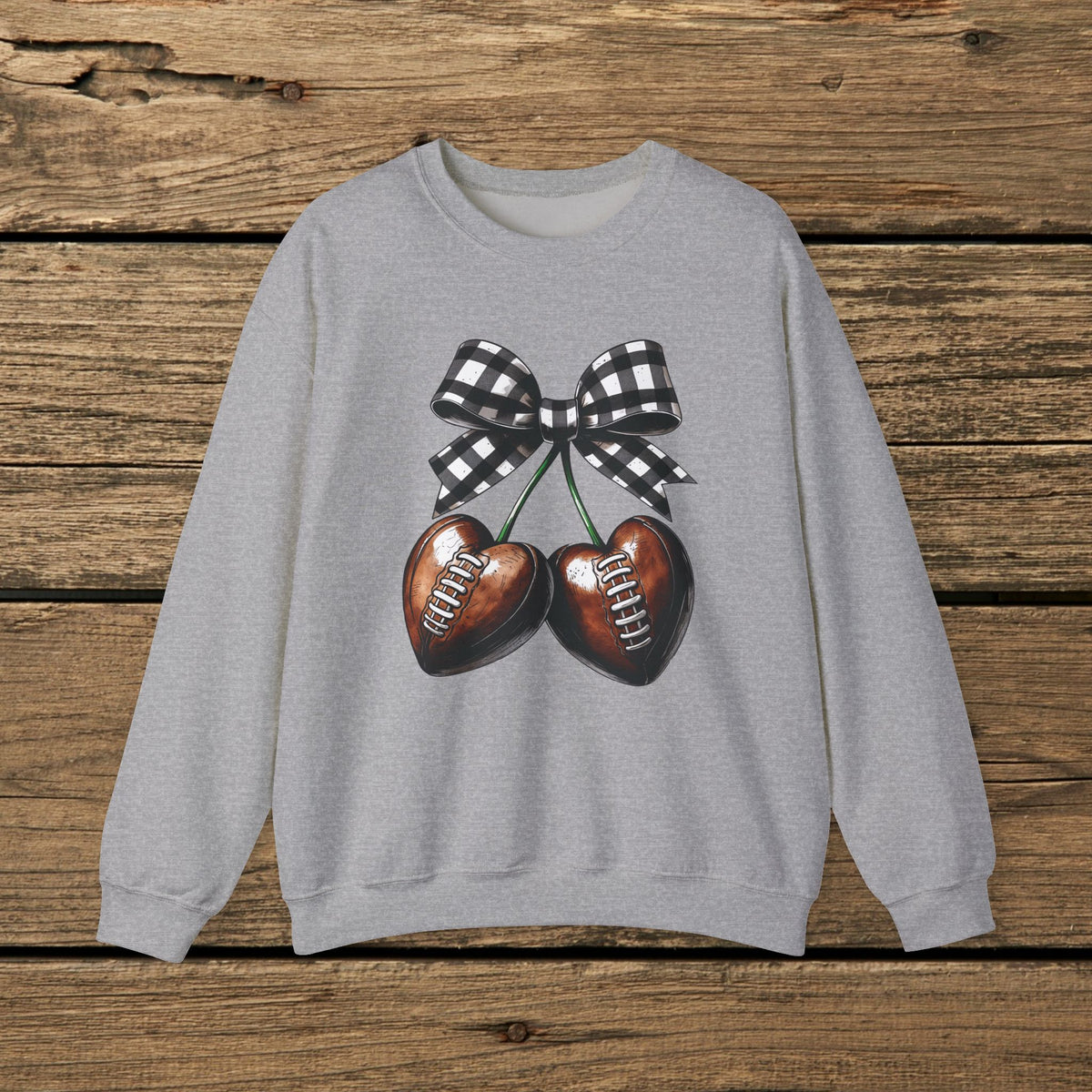 Football Cherries Crewneck Sweatshirt