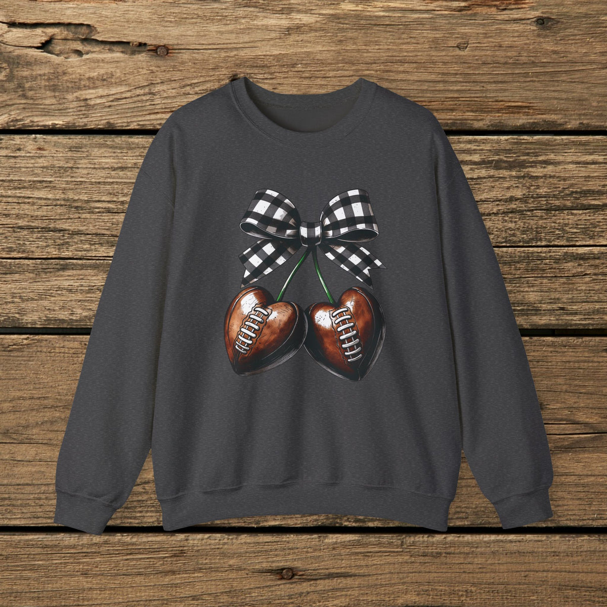 Football Cherries Crewneck Sweatshirt