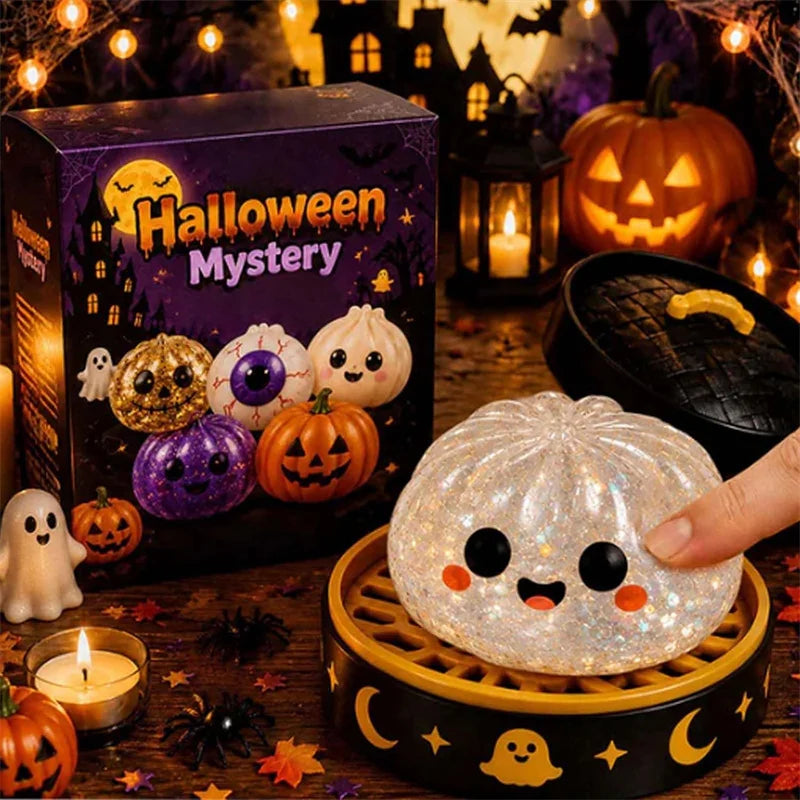 A Color Halloween Dumpling Squishy Toy – Slow Rising Stress Relief